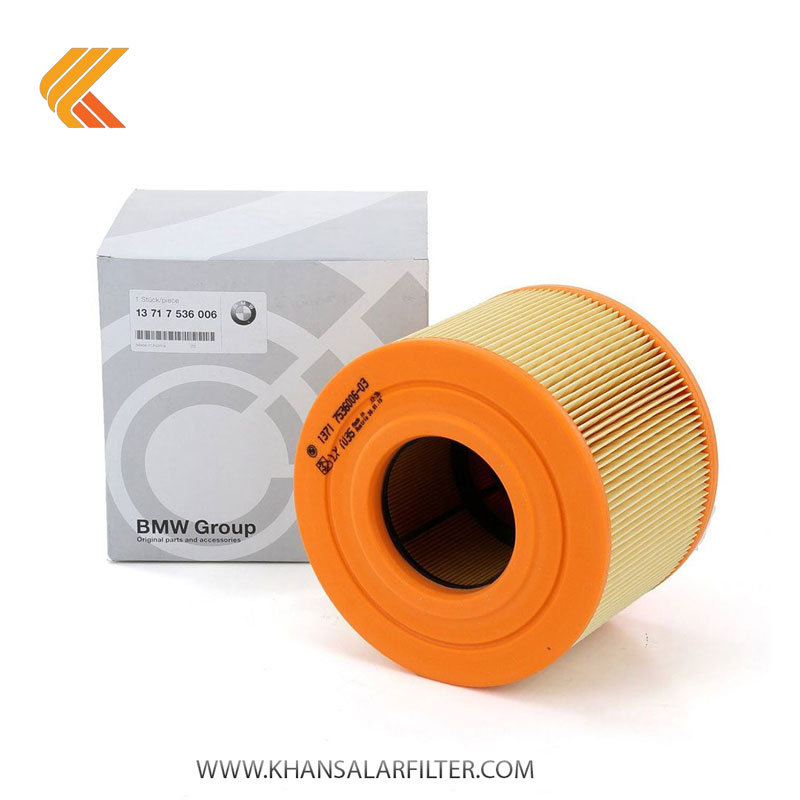 فیلتر هوا بی ام و کد BMW 13 71 7 536 006 طرح اصلی