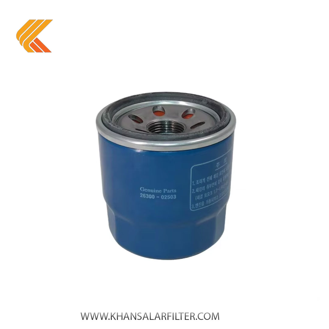 فیلتر روغن هیوندای کد Hyundai 26300-3E010 طرح اصلی