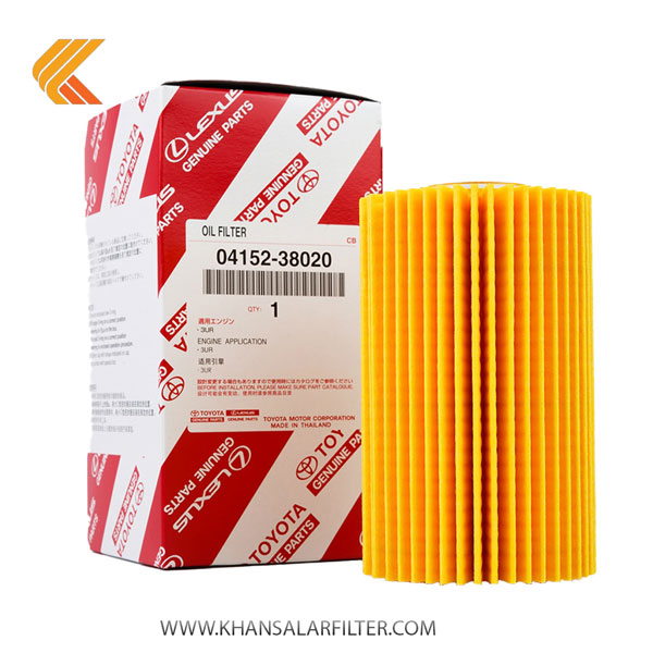 فیلتر روغن تویوتا کد TOYOTA 04152-38020 طرح اصلی وارداتی