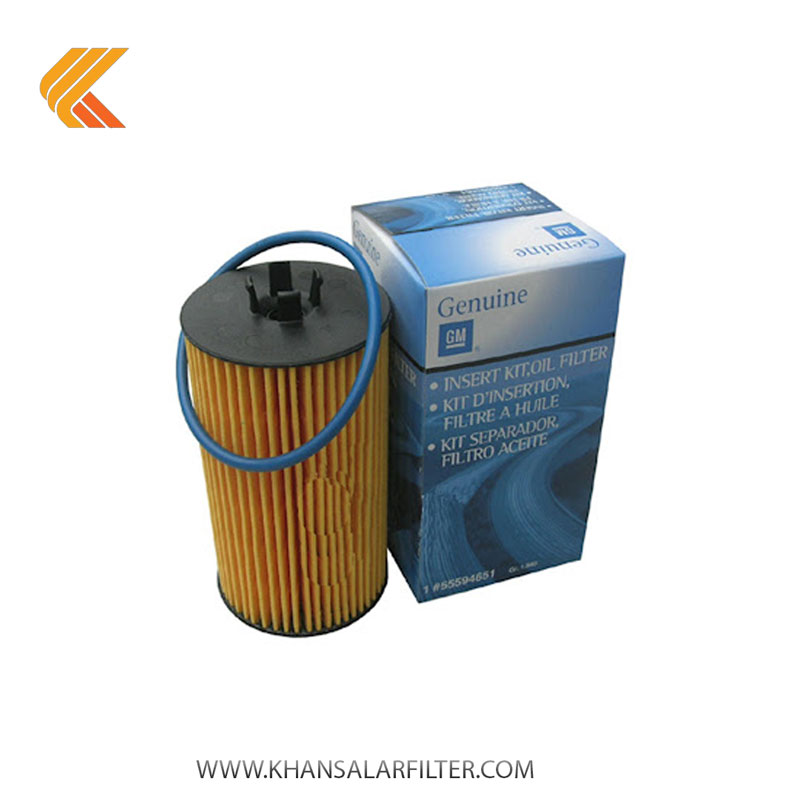 فیلتر روغن جنرال موتورز کد GM 55594651 طرح اصلی