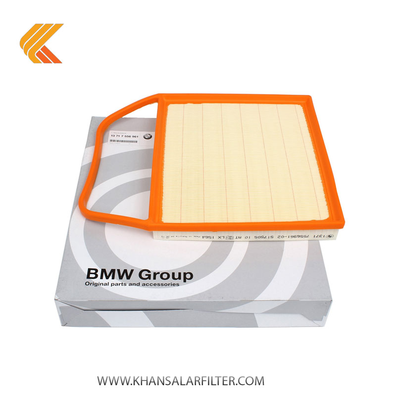 فیلتر هوا بی ام و کد BMW 13717556961 طرح اصلی