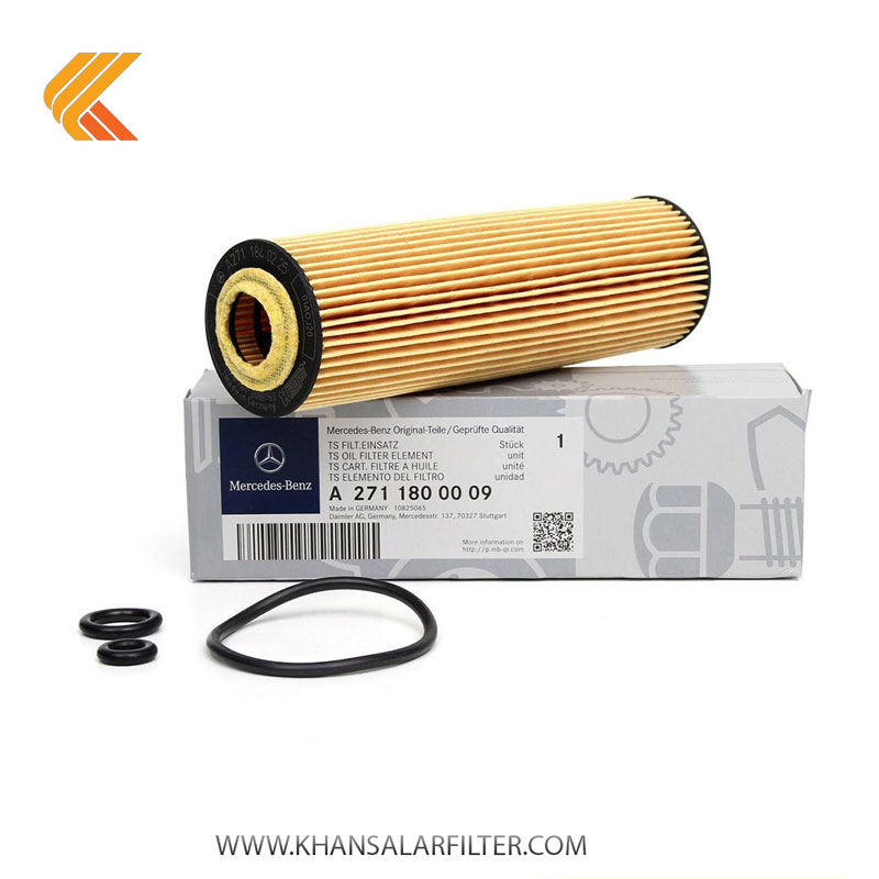 فیلتر روغن مرسدس بنز A 271 180 01 09 طرح اصلی
