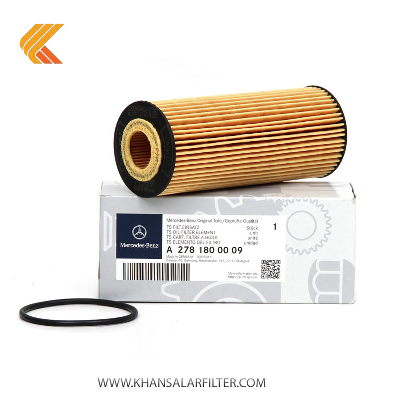 فیلتر روغن مرسدس بنز A 278 180 00 09 طرح اصلی