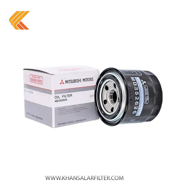 فیلتر روغن میتسوبیشی کد MD352626 طرح اصلی