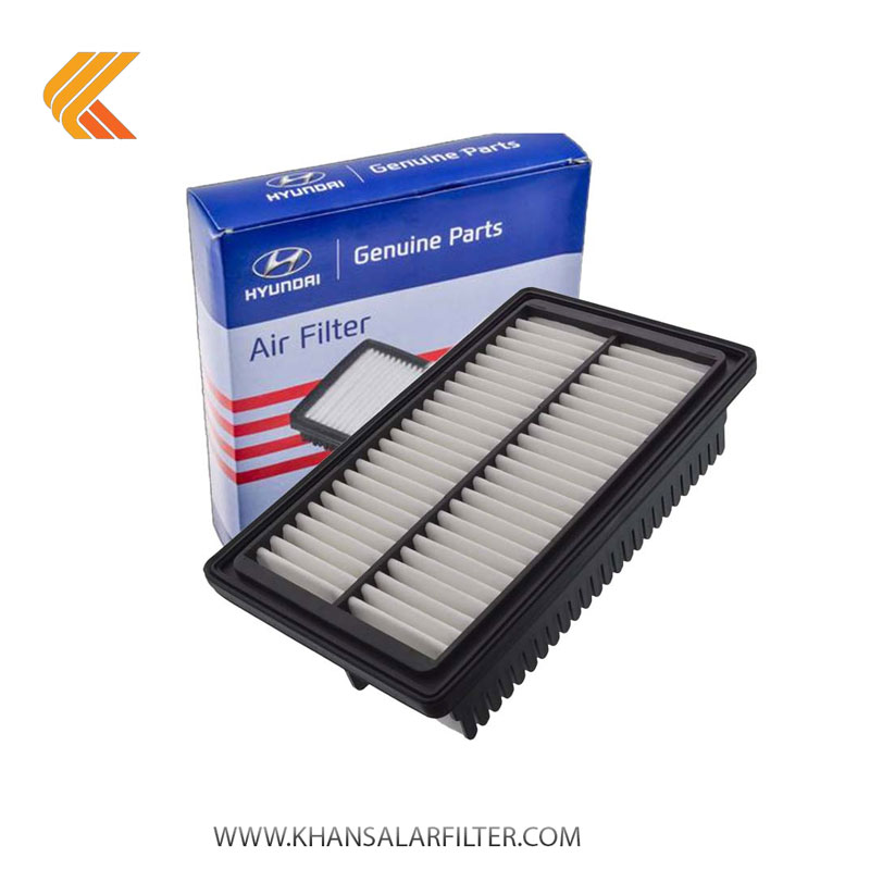 فیلتر هوا هیوندای i20 2016-2019 و مونتاژ کد C8000 طرح اصلی