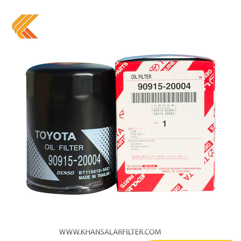 فیلتر روغن تویوتا کد TOYOTA 90915-20004 طرح اصلی ایرانی