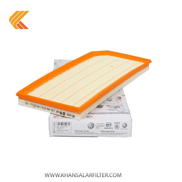 فیلتر هوا فولکس واگن کد VW06F133843A طرح اصلی